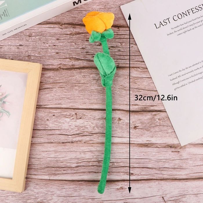 Вечна роза, роза плюшена, букет от рози, подарък за жена