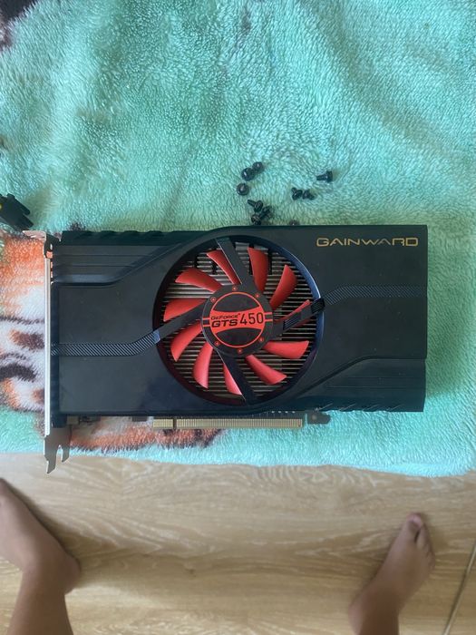 продам видео карту gainward geforse gts 450 и перферию