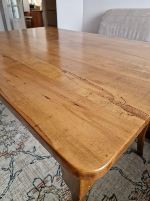 Masa de bucatarie - 4 pers. - noua, din lemn masiv de paltin