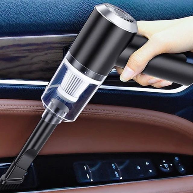 Компактна безжична прахосмукачка за дома и автомобила 2000mAh