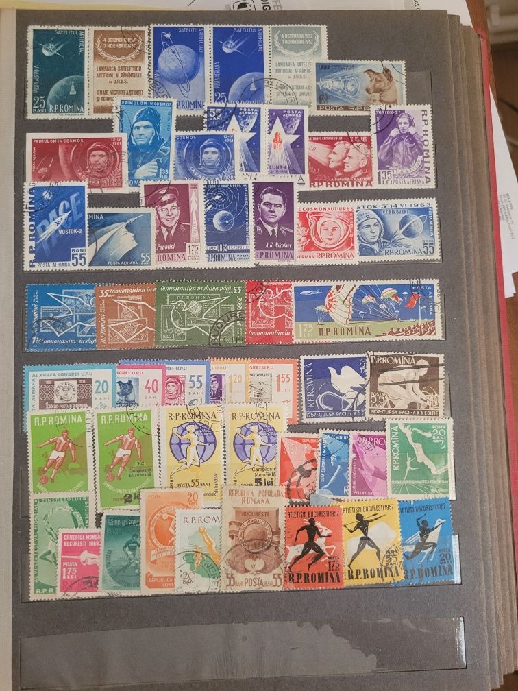 Colecție timbre romanesti