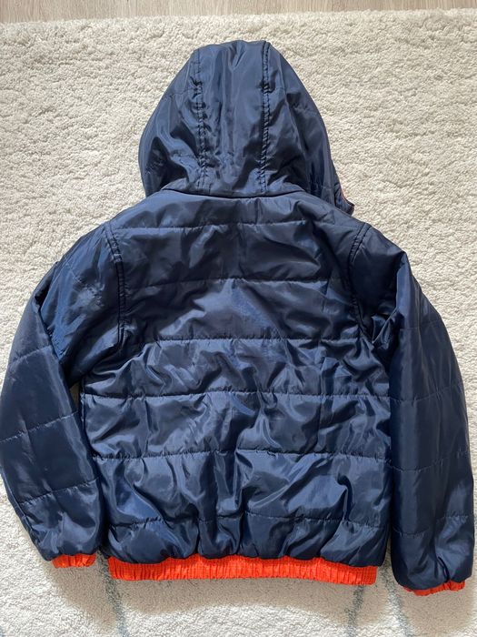 Детско непромокаемо двулицево яке за момче Quechua 7-8 год.