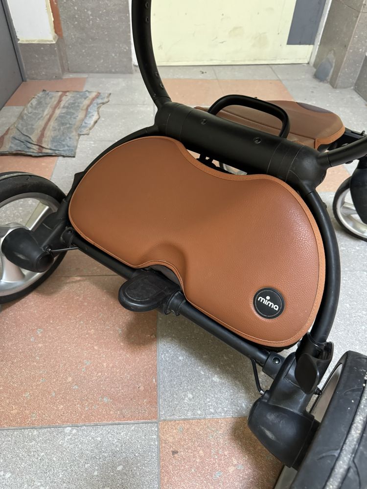 Продавам Комбинирана количка Mima - Xari, 2 в 1, кафява
