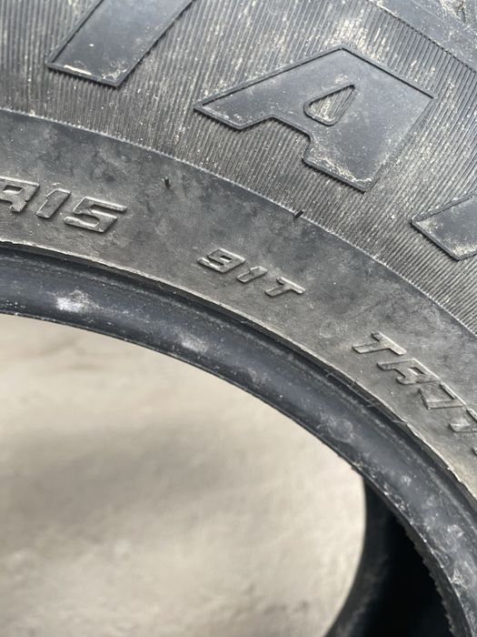 195/65/r15 91t triangle б/у шины зимние