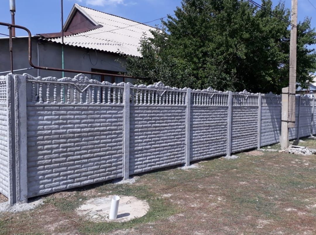Еврозабор с установкой