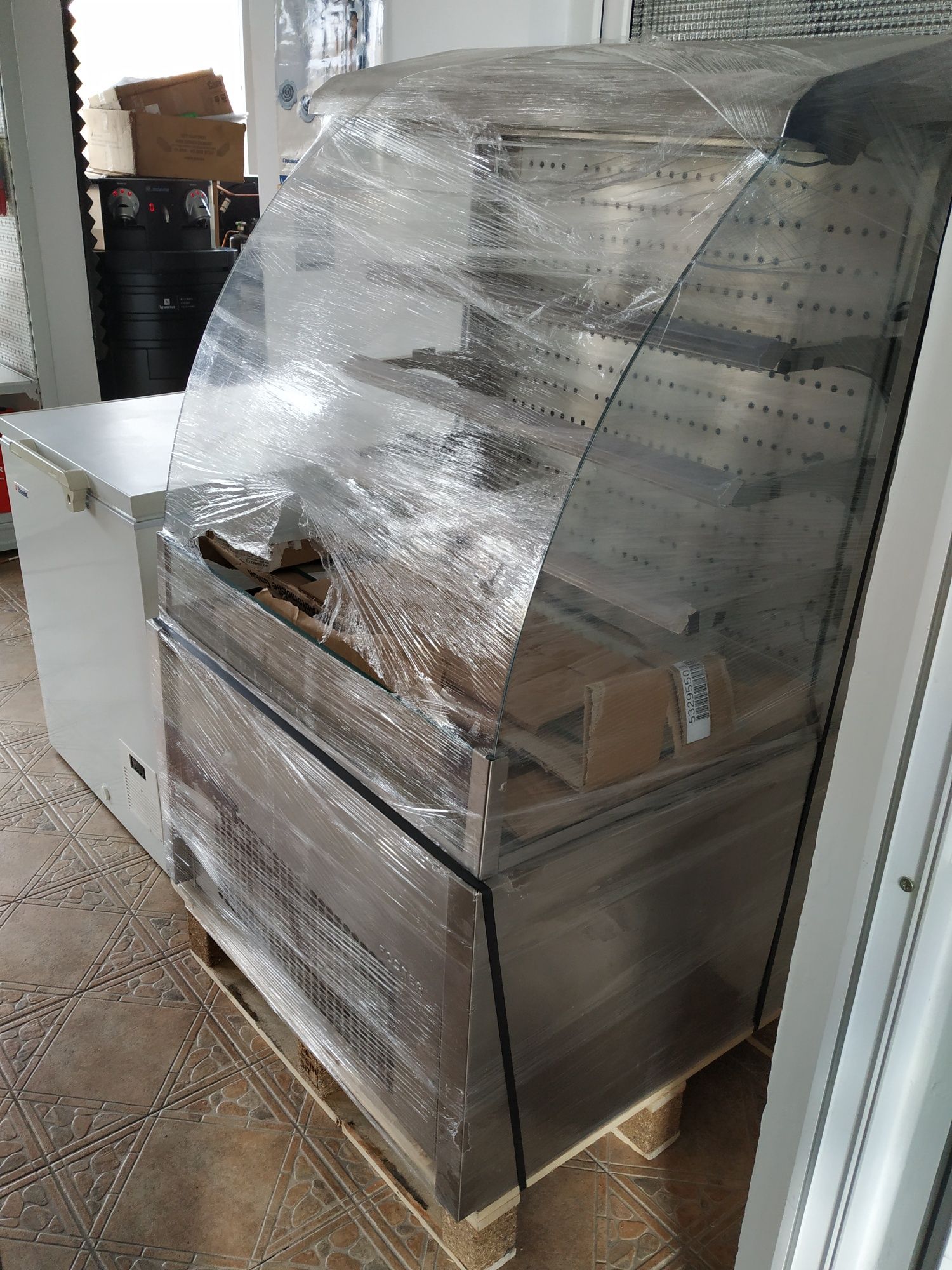 Raft frigorific vertical inox