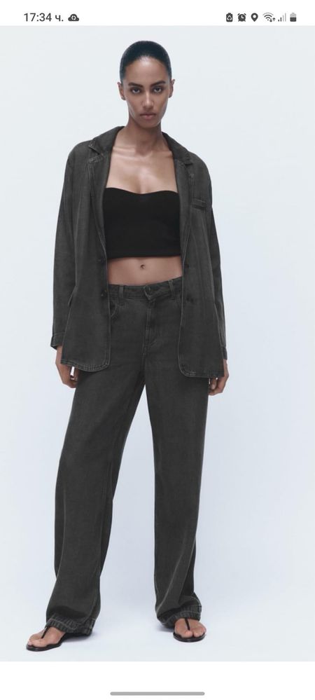 Сако от лиосел ZARA ново размер XS