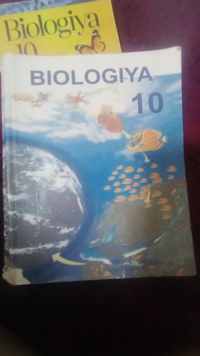 Kimyo va biologiya kitoblari