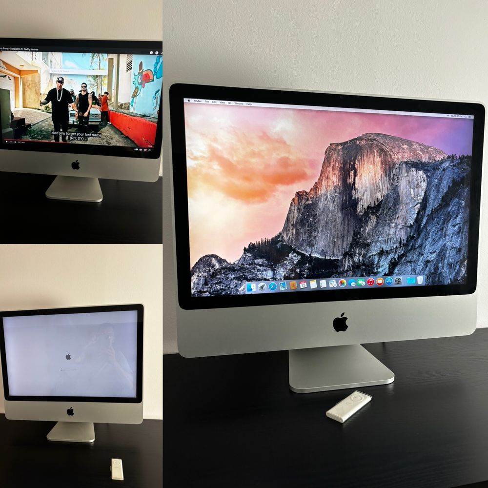 Monitor si PC apple 2+1 iMac +telecomanda gratis