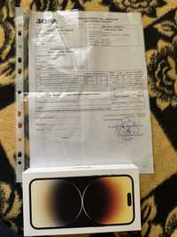 Iphone 14 pro max gold 128 24 месеца гаранция Зора