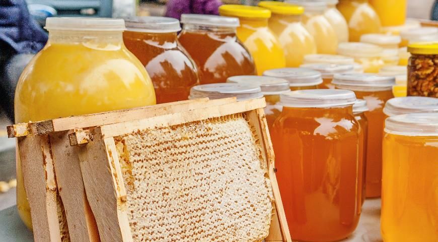 Мёд натуральный подсолнух, гречиха