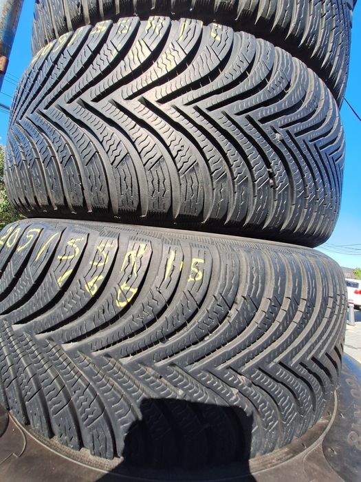 4 anvelope iarna 205/55r16  Michelin Montaj Gratuit