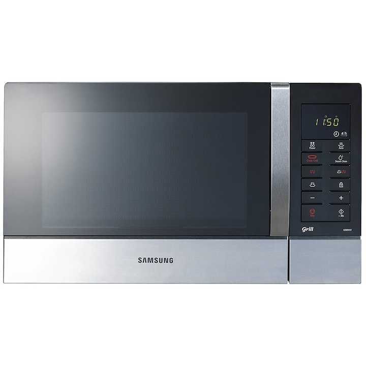 Микровълнова фурна с грил 28 литра 900W в инокс SAMSUNG GE89MST
