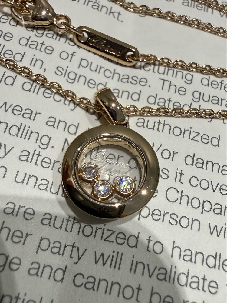 Подвеска Chopard Happy Diamonds Icons 79A018