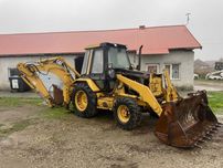 Dezmembrez buldoexcavator Caterpillar 428 B