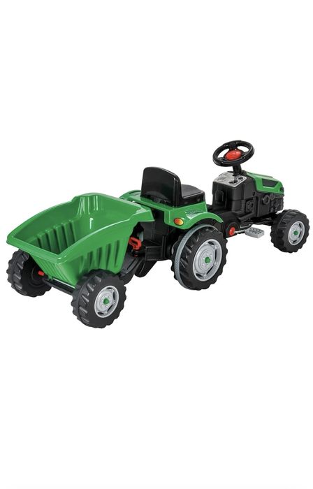 Tractor cu pedale și remorcă