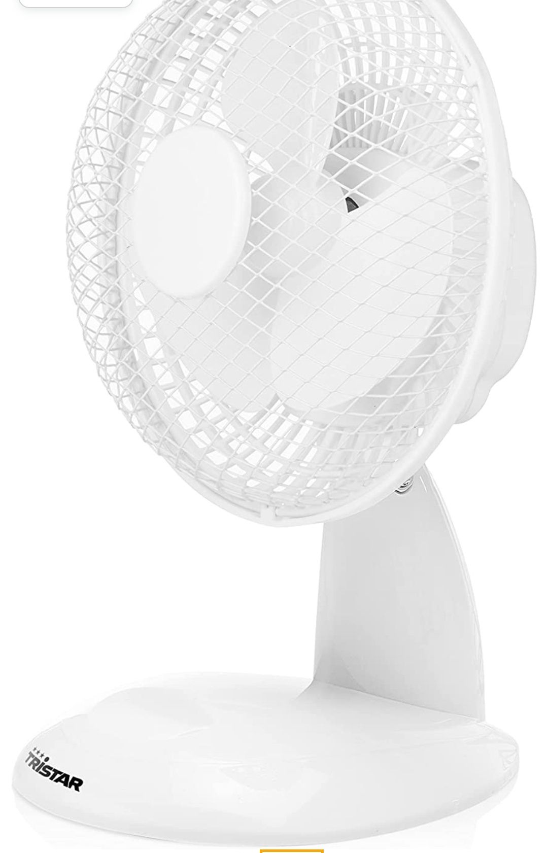 Ventilator portabil, 15 W, 240 V, 46,49 dB, Alb, Diametrul 15 cm