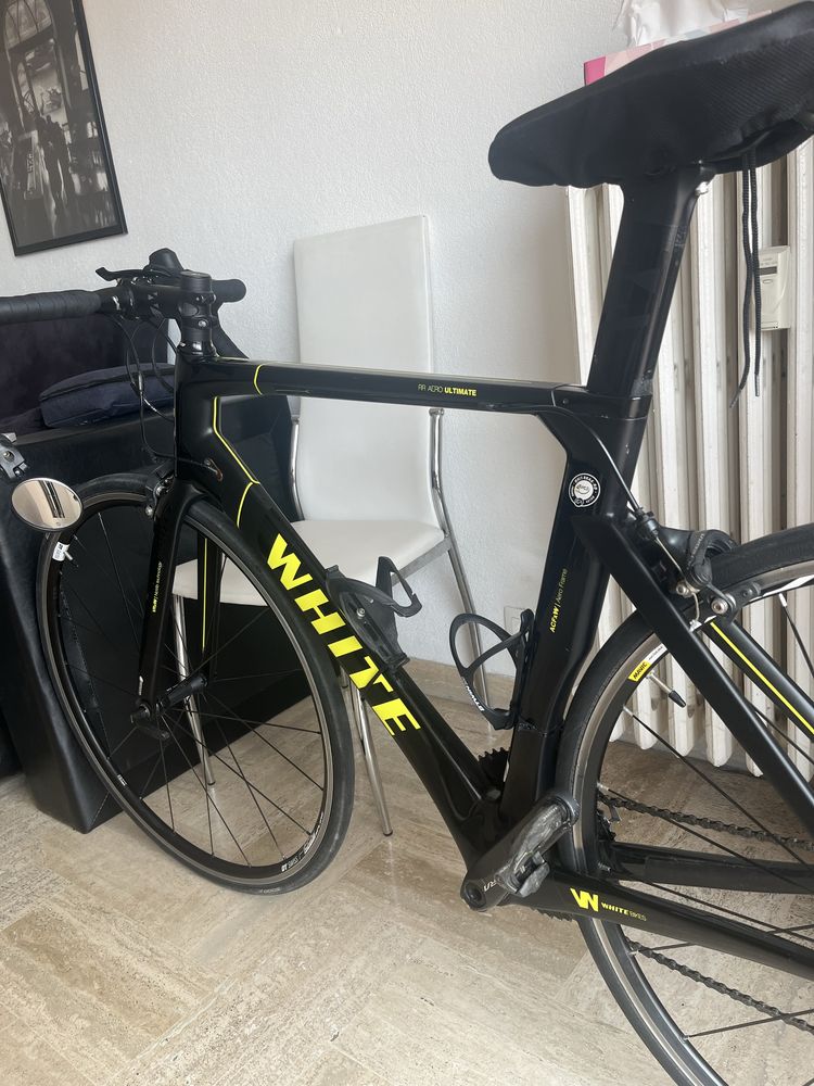 Bicicleta cursiera "White" marimea M - Shimano Ultegra