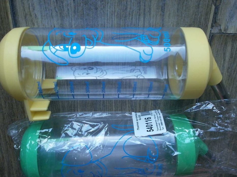 ГОЛЯМА Клетка домашни любимци Made in Italy и Чисто Нови Поилка 0.5л