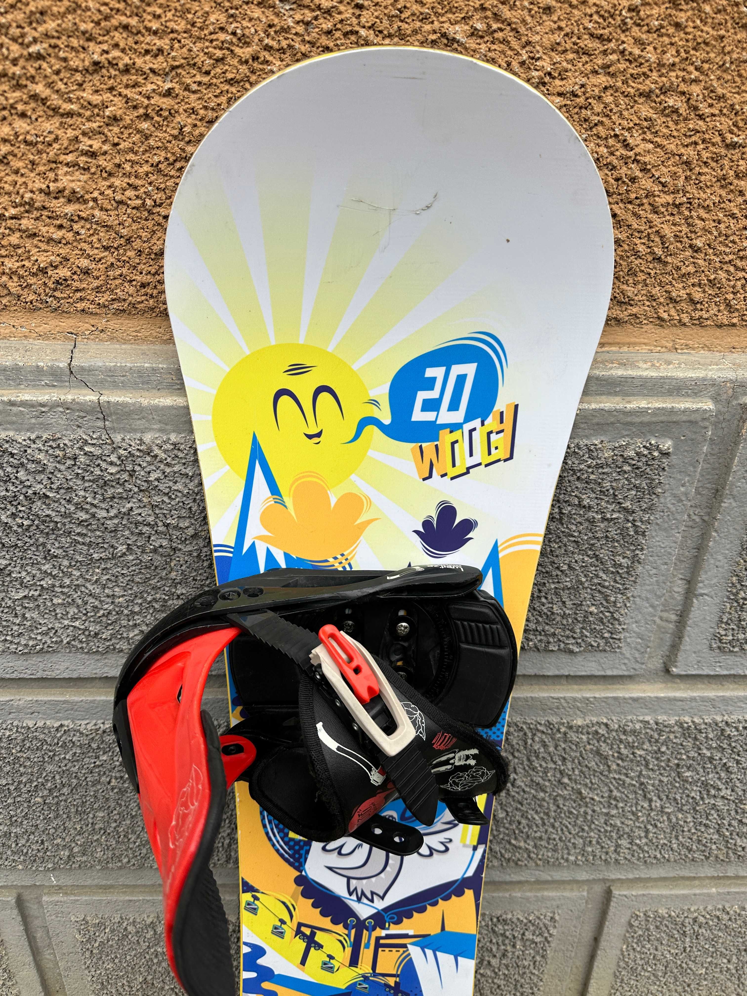 placa snowboard wedze woogy L120cm