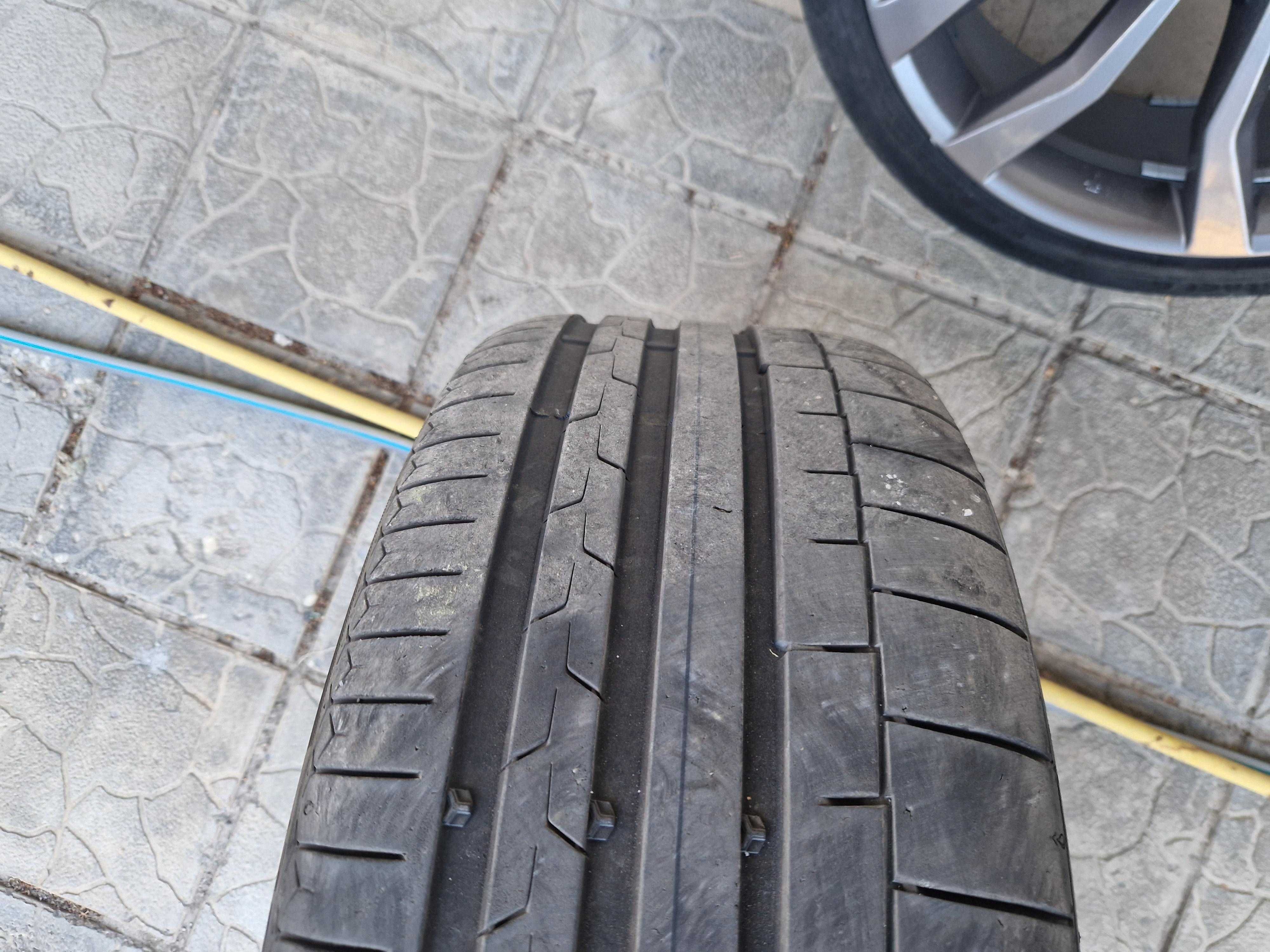 5 броя джанти AUTEC 9.0Jx21  +  гуми Continental SportContact 6
