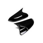 Capace Oglinzi M Style Batman Volkswagen Golf 7 VII / 7.5 Negru Lucios