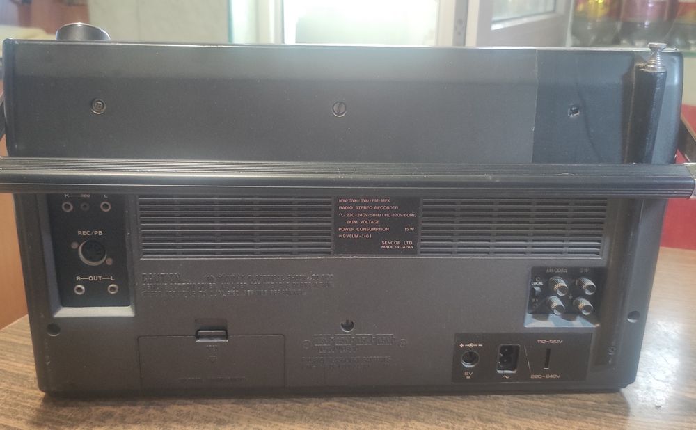Radiocasetofon stereo