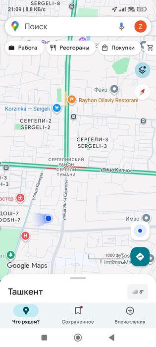 Sergeli yarmarka 2/4/4 metro Turon