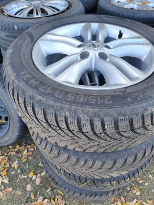 Джанти със зимни гуми  Nissan Qashqai