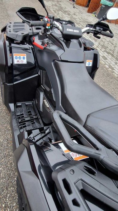can am outlander max xtp 1000 triple black
