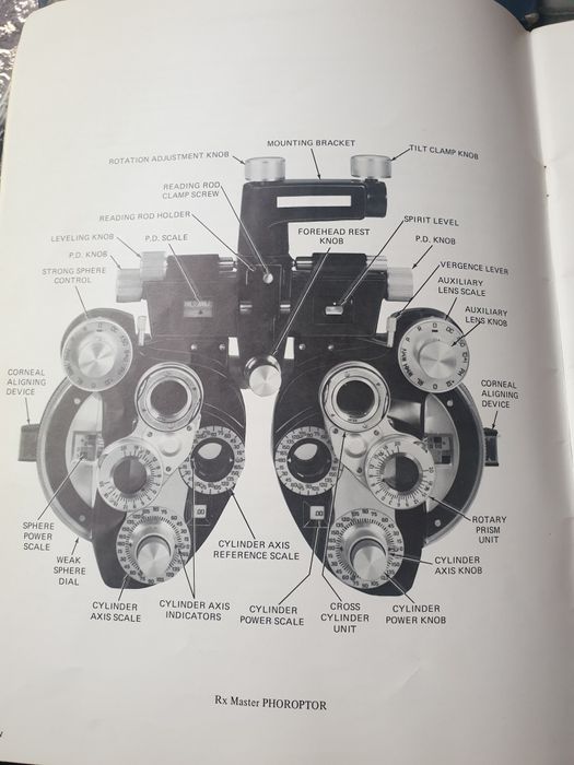 (Ko'z texnikasi) Reichert Ultramatic RX Master Minus Cyl Phoroptor