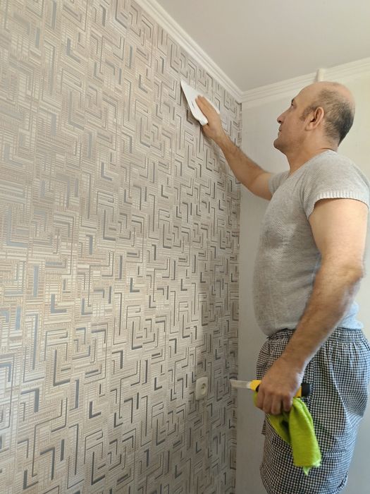 Поклейка обоев укладка ламината