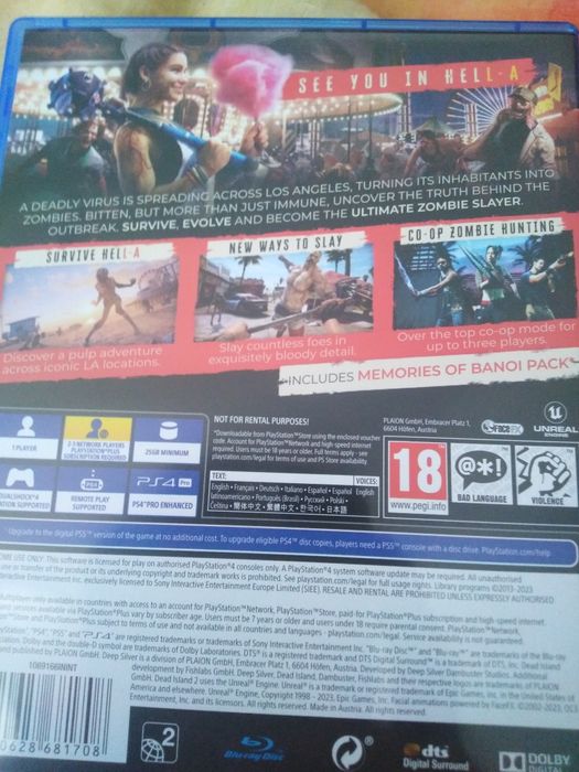 Vînd Dead Island 2 Day one edition dePS4