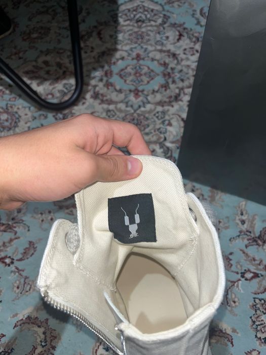 Rick owens ramones jumbo lace