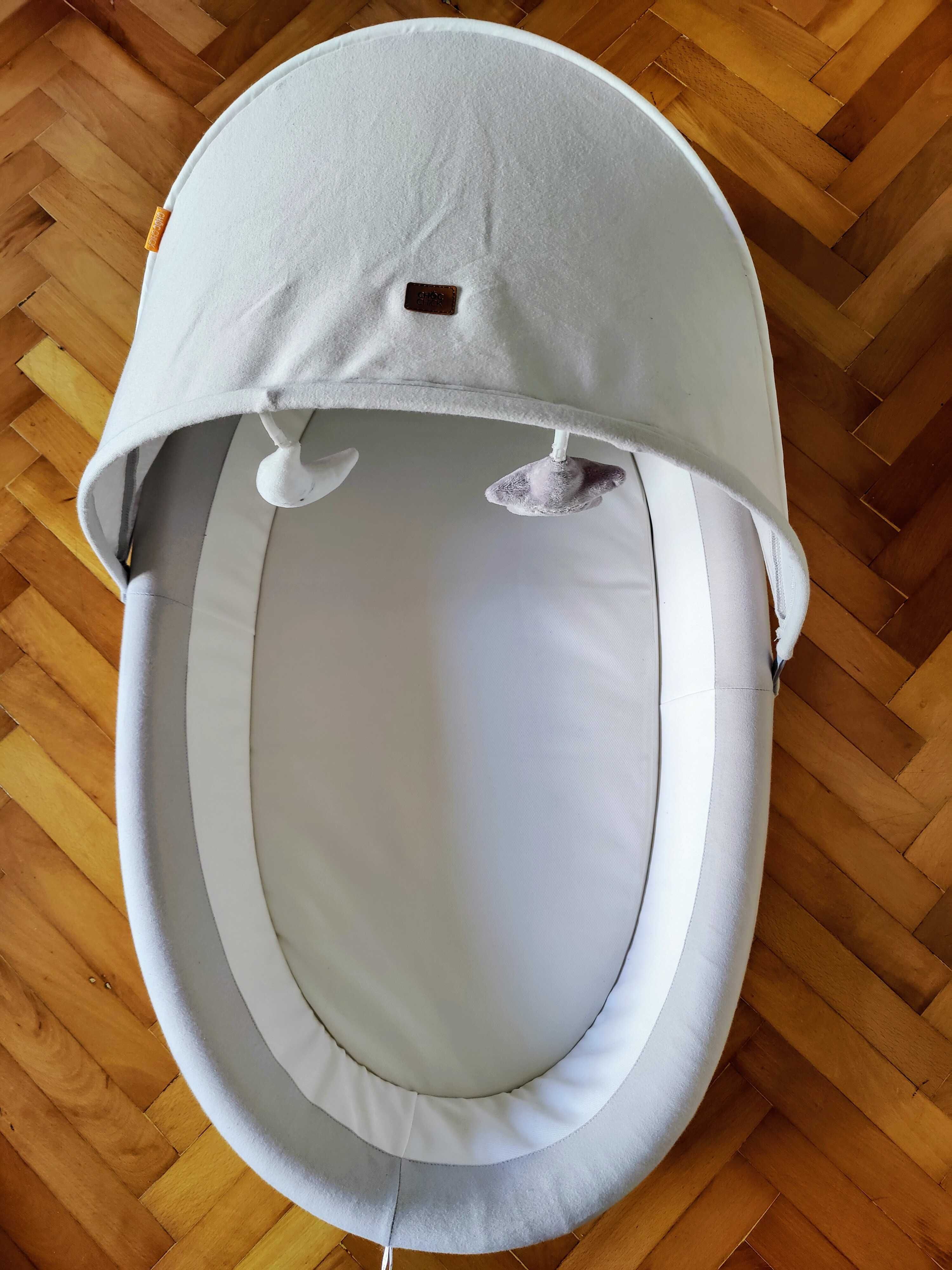 Cosulet bebe / Baby Nest cu arcada jucarii, copertina si plasa insecte