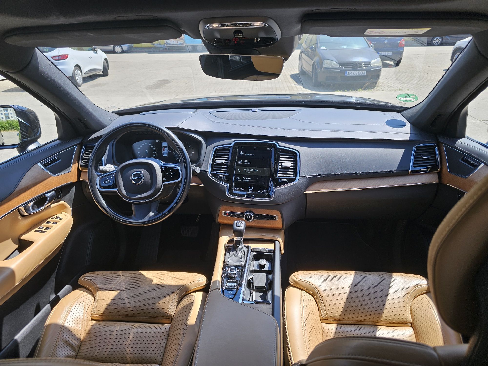 Volvo xc 90, inscription