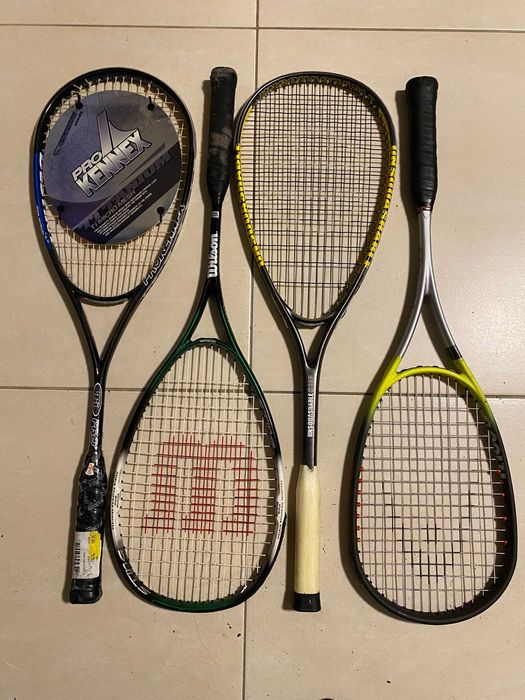 Rachete Squash tenis Wilson, Head, Prince, Unsquashable, Dunlop