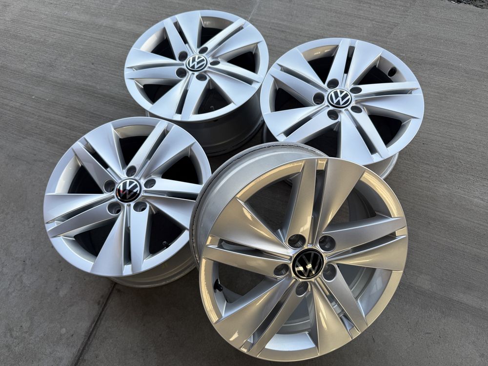 4бр. КАТО НОВИ 16” ОРИГИНАЛНИ Джанти 5х112 за -VW/VAG- 7Jx16H2,ET48