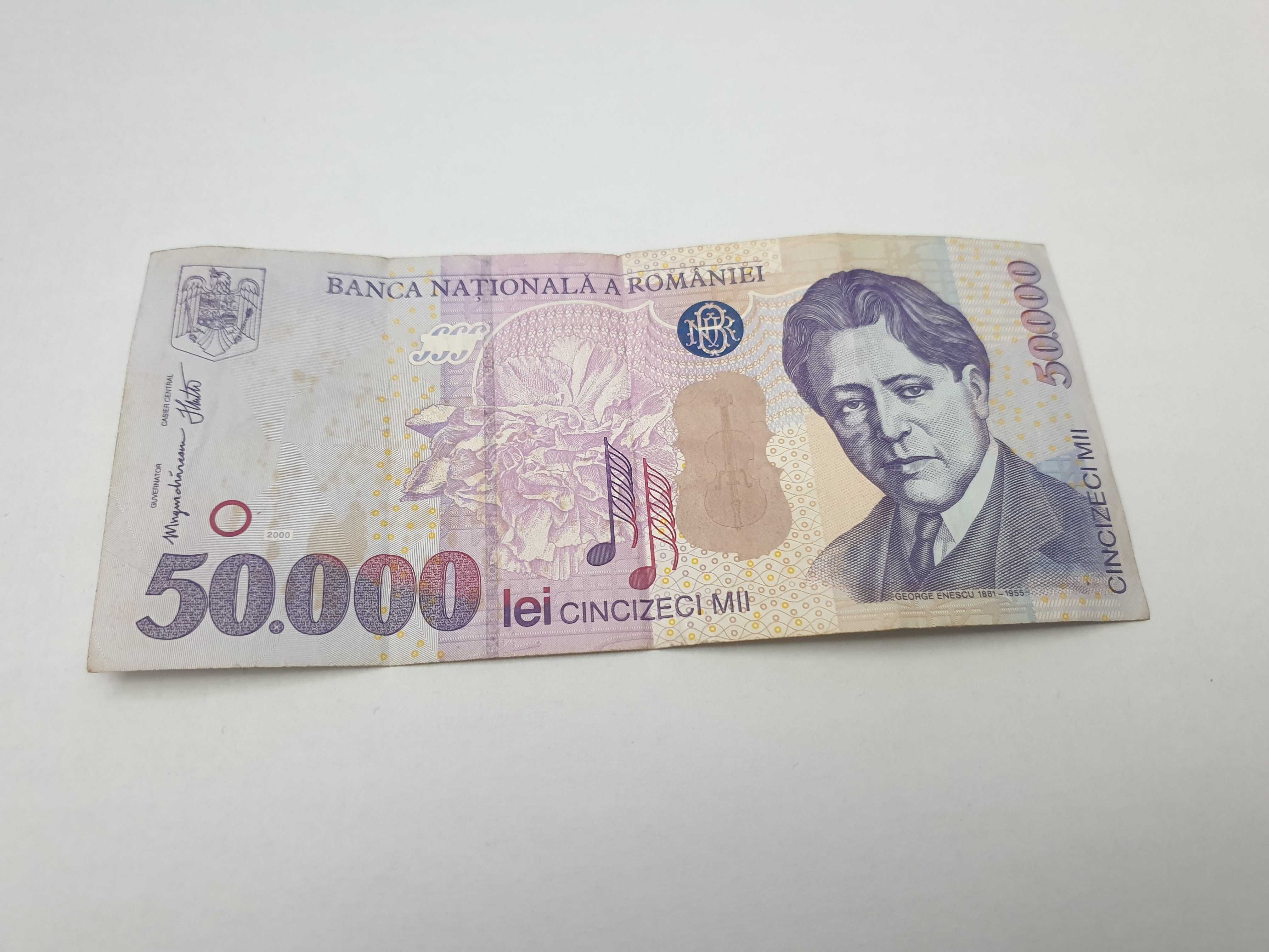 Bancnota 50.000lei anul 2000