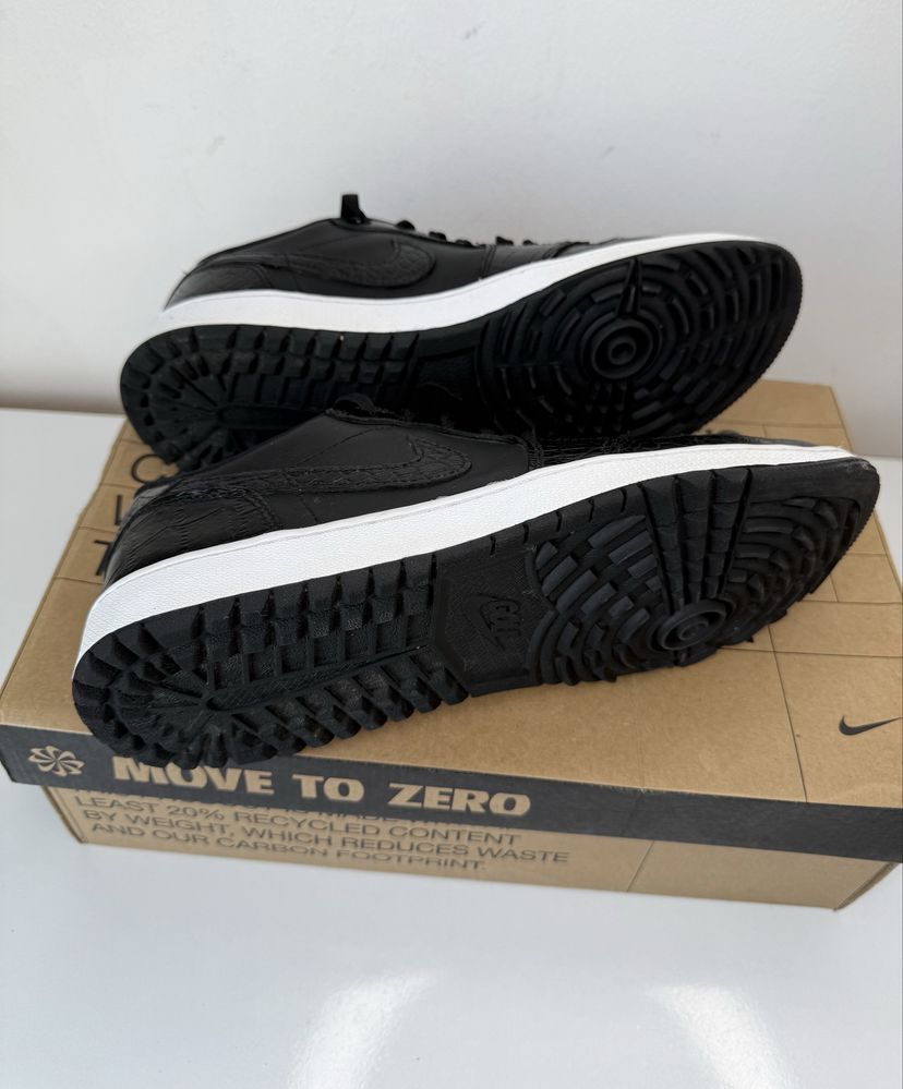 Nike Air Jordan 1 Low Croc Black ( 43) Маратонки