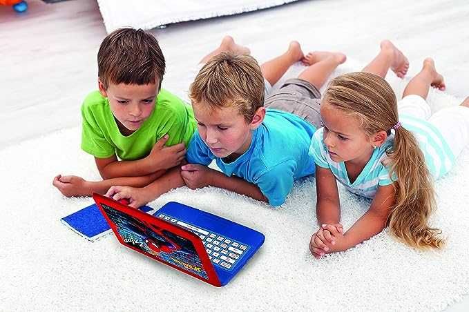 Laptop educational Lexibook Spiderman, 124 de activitati