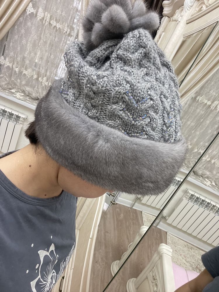 Шапка с норкой