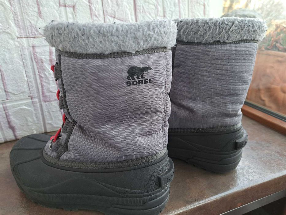 детски ботуши,зимни обувки,боти,апрески,Sorel номер35 за момче