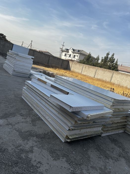 Сэндвич панели б/у в отличном состоянии