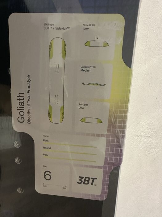 Сноуборд 2025 Bataleon Goliath 161W