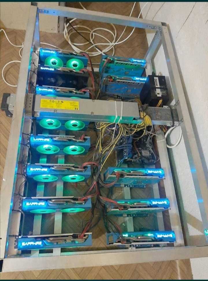 2 mining rig- Radeon RX 580 Nitro Sapphire