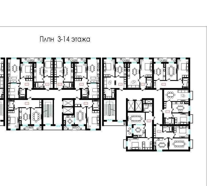 Продажа  квартир   в новостройке ЖК “Davr Residence".Эркин пост