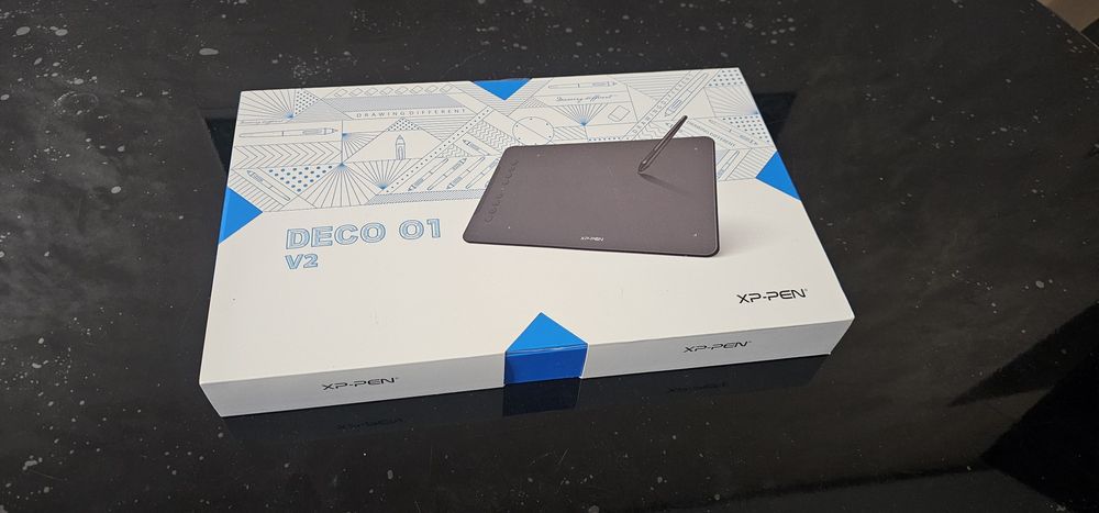 XP‑Pen Deco 01 V2 новый графический планшет