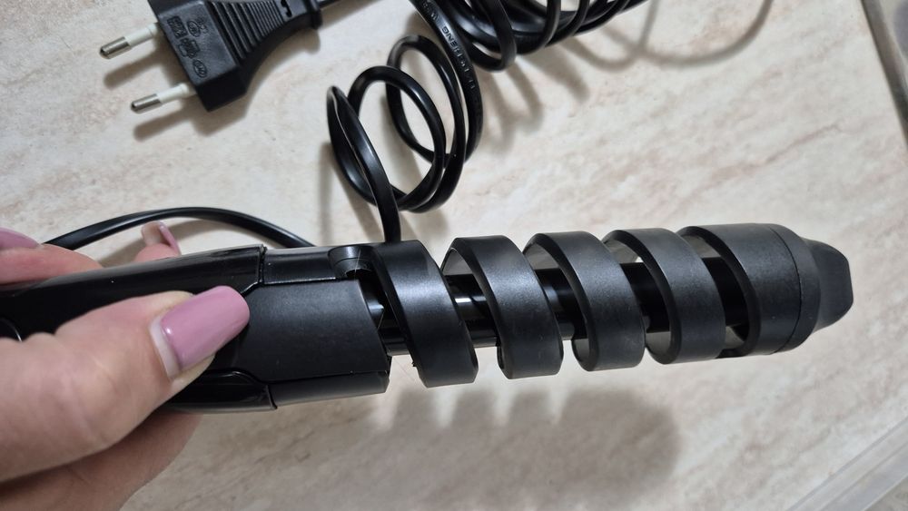 Маша за коса-спираловидна