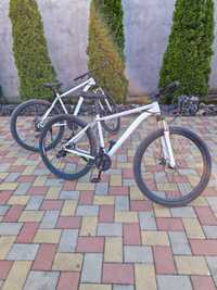 Vând 2 biciclete albe mountain bike Noi 21x